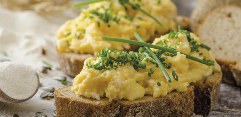 Scrambled eggs