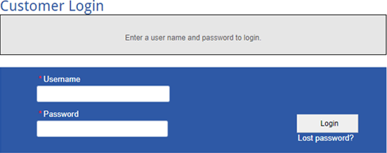 Login - screenshot